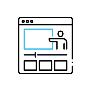 online learning platform icon